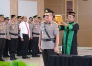 Brigjen. Pol. Amur Chandra Juli Buana, S.H., M.H. dilantik sebagai Wakapolda Sulawesi Tenggara