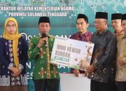 Jelang Iduladha, Kemenag Sultra Luncurkan Program 1.000 Hewan Kurban