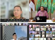 Kakanwil Kemenag Sultra Ikuti Rapat Persiapan Penyambutan Kedatangan Jamaah Haji Tahun 2024 Secara Virtual