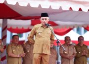 Sekda Sultra Pimpin Apel Gabungan Pemprov Dihadiri P3K Formasi Tahun 2023