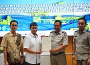 PT Pertamina Patra Niaga Sulawesi, BUMN Pertama yang Menerima Sertifikat Tanah Elektronik