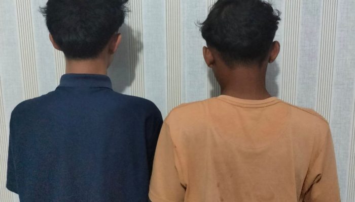 Diduga Hendak Tawuran, 2 Remaja di Kendari Diangkut Polisi