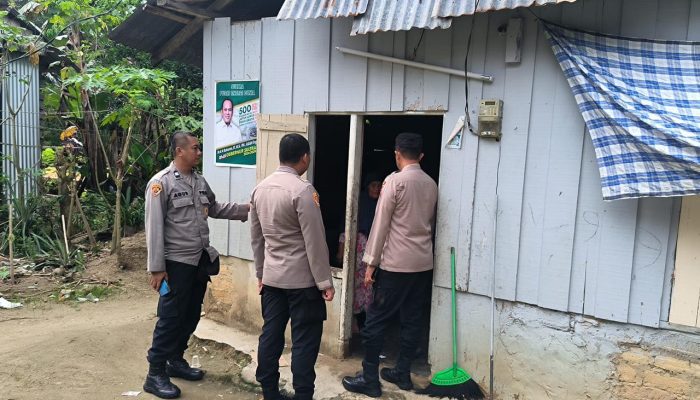 Sambut Hari Bhayangkara ke-78, Tim Polda Sultra Survei Bedah Rumah di Kelurahan Abeli