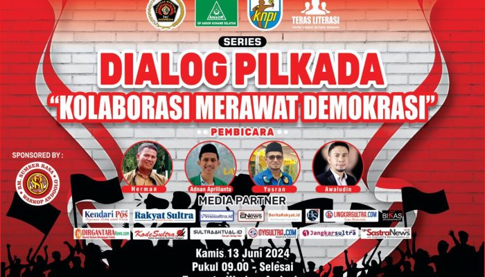 Pemuda Konsel Gelar Dialog Pilkada untuk Jaga Demokrasi Sejuk dan Bersih