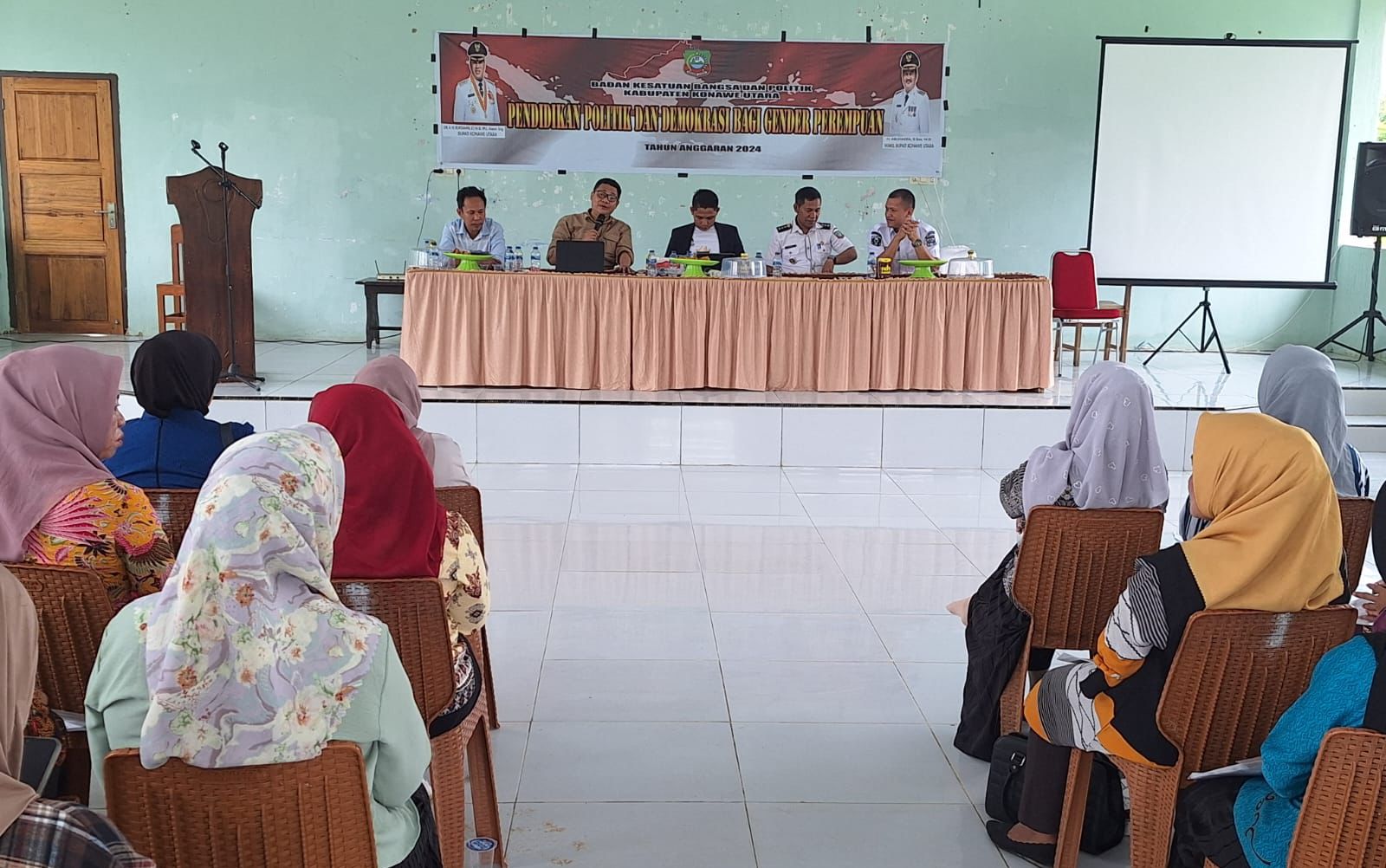 Suasana Pendidikan Politik & Demokrasi Gender Perempuan di Konawe Utara