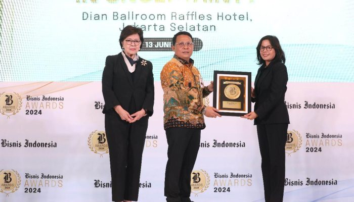 Bank Sultra Torehkan Penghargaan BPD Terbaik di Bisnis Indonesia Award 2024