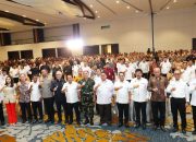 Pj Gubernur Sultra Hadiri Rakor Kesiapan Pilkada Serentak Tahun 2024 di Makassar
