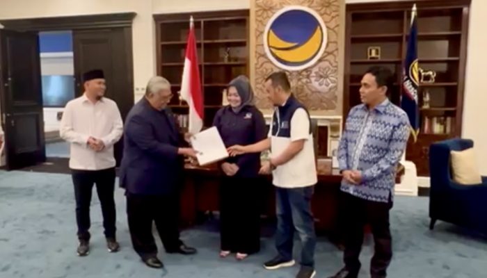 NasDem Resmi Usung Siska-Sudirman di Pilwali Kendari 2024