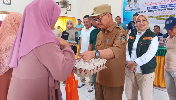 Wujudkan Generasi Emas, Bupati Konsel Konvergensi Percepatan Penurunan Stunting Sejak Dini