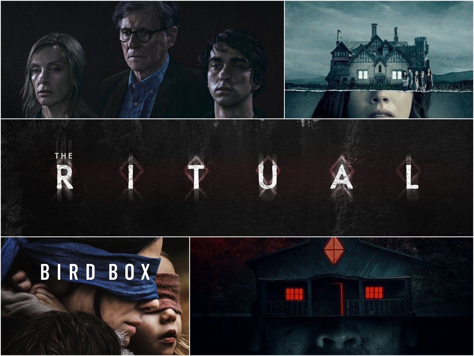 Poster film dan serial yang tayang di platform streaming Netflix