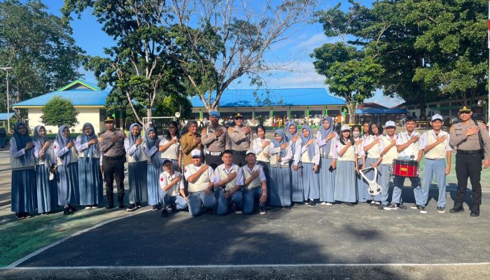 Siswa Setukpa SIP 53 Gelombang 1 Lakukan Bimbingan dan Penyuluhan di SMAN 4 Kendari