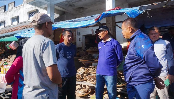 Sidak Pasar Wameo dan TPI, Pemkot Baubau Temukan Lapak Pedagang Tak Sesuai Tempat