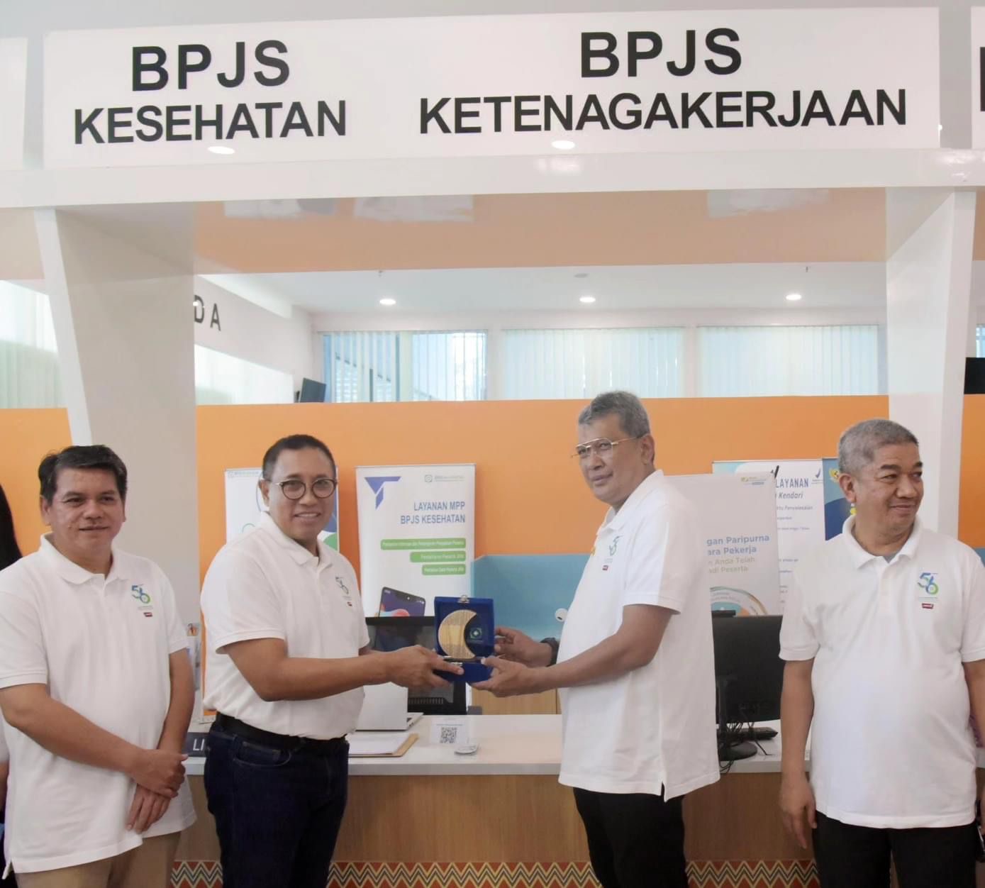 Peresmian loket layanan BPJS Kesehatan