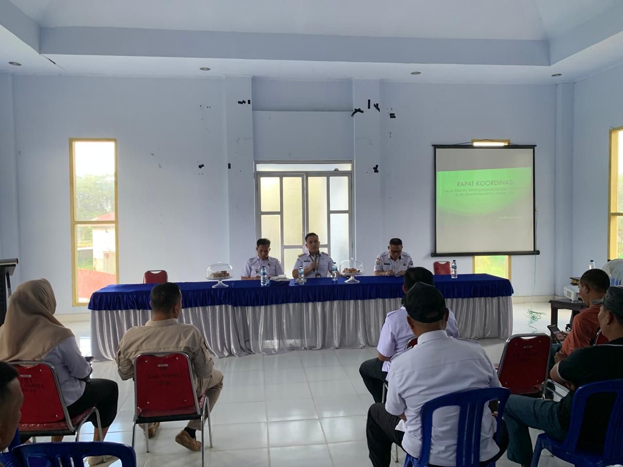 Rapat Koordinasi (Rakor) dalam rangka penyelesaian batas desa/kelurahan se-Kecamatan Palangga