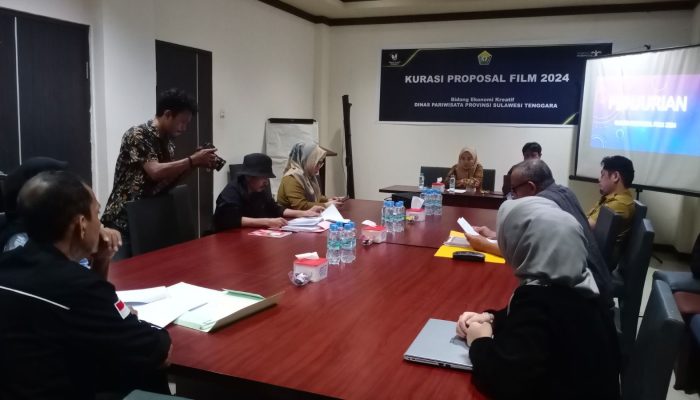 Kurasi Proposal Film Tahun 2024 Dispar Sultra Masuk Tahap Penjurian, Lahirkan 2 Pemenang