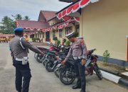 Persiapan Operasi Patuh Anoa, Satlantas dan Sipropam Polres Konsel Lakukan Razia Internal