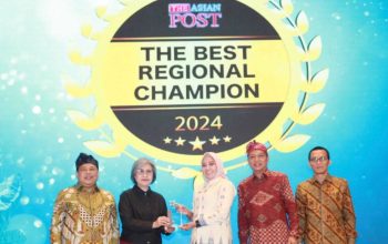 Bank Sultra Terima Penghargaan The Asian Post Best Regional Champion 2024