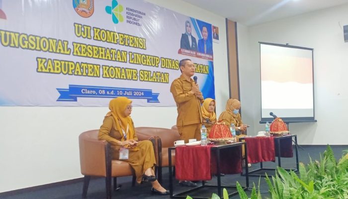 220 ASN Dinas Kesehatan Konawe Selatan Ikuti Uji Kompetensi Jabatan Fungsional