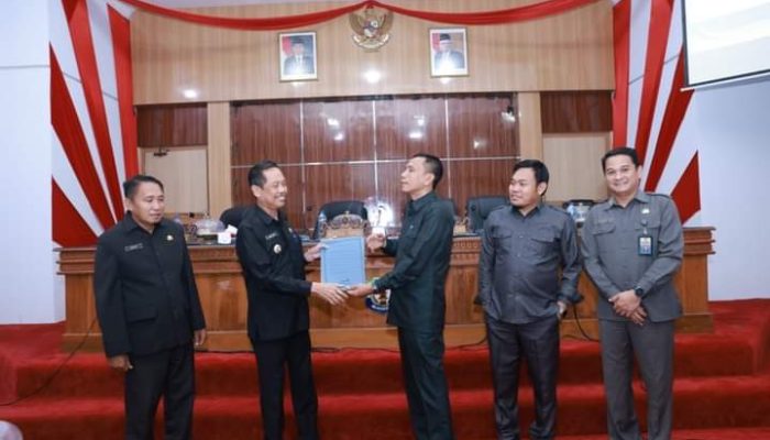 DPRD Bombana Terima LKPJ 2023 dari Pemkab Bombana