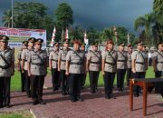 Polres Konawe Selatan Lakukan Pergantian Tiga Kasat dan Delapan Kapolsek