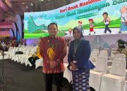Pj Gubernur Sultra Hadiri Puncak Peringatan Hari Anak Nasional ke-40 di Papua
