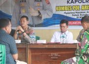 Jumat Curhat, Kapolresta Kendari Imbau Masyarakat Waspada Cuaca Buruk
