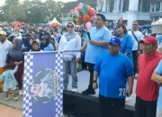 Puluhan Ribu Warga Kota Kendari Antusias Ikuti Jalan Sehat Gemoynya Kendari 