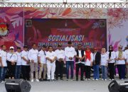 Ketua DPRD Kota Kendari Hadiri Launching Maskot Pilkada Serentak 2024