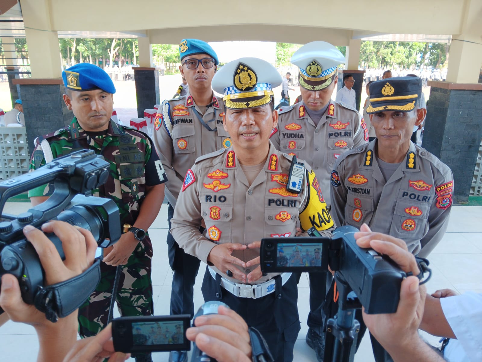 Direktur Lalu Lintas Polda Sultra, Kombes Pol Zainal Rio Chandra Tangkari