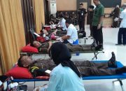 Kejati Sultra Gelar Donor Darah Peringati Hari Bhakti Adhyaksa ke-64 dan HUT XXIV IAD