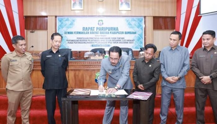 DPRD Bombana Sepakati Raperda Pertanggungjawaban APBD 2023