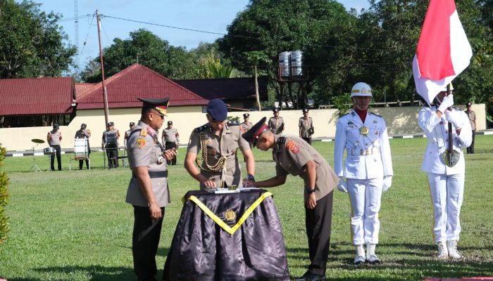 Kapolda Sultra Tutup Pendidikan Pembentukan Bintara Polri Gelombang I Tahun 2024 di SPN Anggotoa