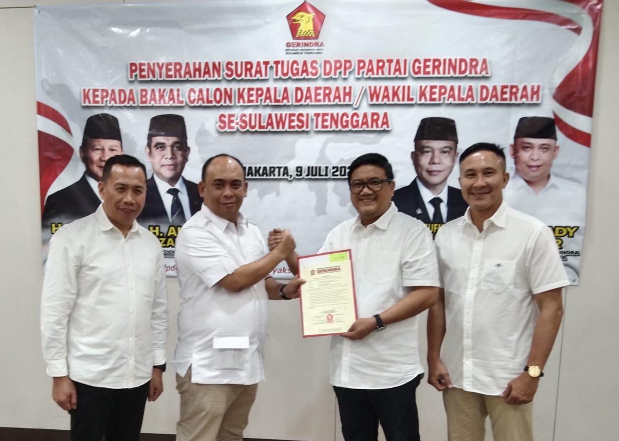 Ketua DPW Partai Gerindra Sulawesi Tenggara, Andi Ady Aksar