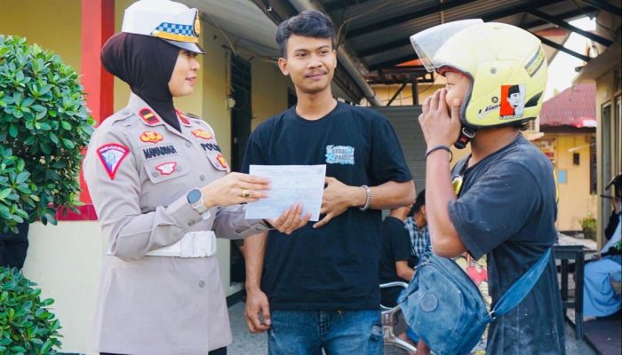 Operasi Patuh Anoa Satlantas Polresta Kendari, Berikut Pelanggaran yang Banyak Ditindak