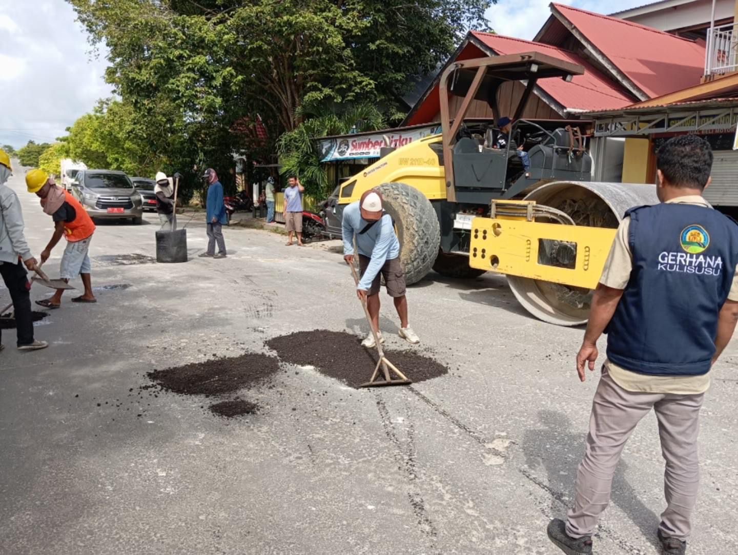 Pelaksanaan Program Gerhana Kulisusu oleh Dinas PUPR Kabupaten Buton Utara