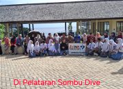 Menebar Salam KB dan Genre di Sombu Dive dan Bukit Toliamba