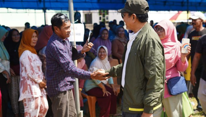 Nur Alam Sapa Ribuan Pendukung di Pulau Wawonii, Sebut Pemekaran Konkep Jadi ‘Buah Tangan’ Kepemimpinannya