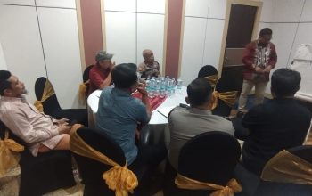 KPU Sultra saat menggelar rapat koordinasi