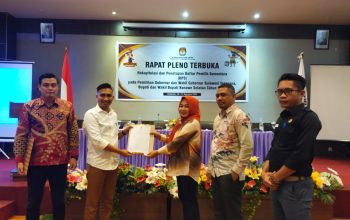 KPU Konsel gelar rapat pleno terbuka rekapitulasi dan penetapan Daftar Pemilih Sementara