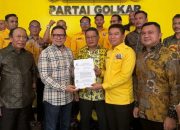 Partai Golkar Resmi Usung Irham Kalenggo dan Wahyu Ade Pratama Imran di Pilkada Konsel 2024