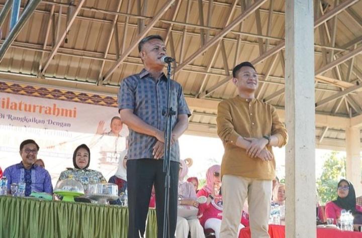 Pasangan calon Bupati dan Wakil Bupati Konawe Selatan, Radhan Nur Alam dan Rasyid