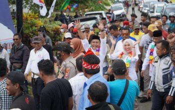 Paslon Bupati dan Wakil Bupati Mubar, La Ode Darwin dan Ali Basa