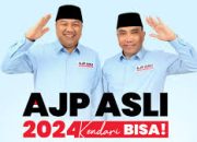 Pastikan Maju Pilwalkot Kendari 2024, Pasangan AJP-ASLI Daftar ke KPU Dihari Terakhir