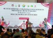 Pj Gubernur Sultra Silaturahmi Bersama Tokoh Paguyuban Kesukuan se-Sultra, Deklarasikan Pilkada Damai 2024
