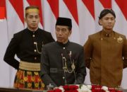 Presiden RI Joko Widodo Sampaikan Keterangan Pemerintah Terkait RAPBN 2025 di Rapat Paripurna DPR