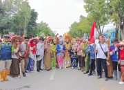 Dinas Pertanian Kota Kendari Ikuti Lomba Karnaval Juang dalam Memperingati HUT ke-79 RI