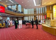 Pj Gubernur Sultra Lantik Pj Bupati Kolaka dan Konawe