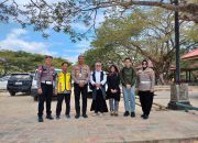 Tim Mabes Polri dan BPJN Sultra Kunjungi Wisata Pantai Nambo