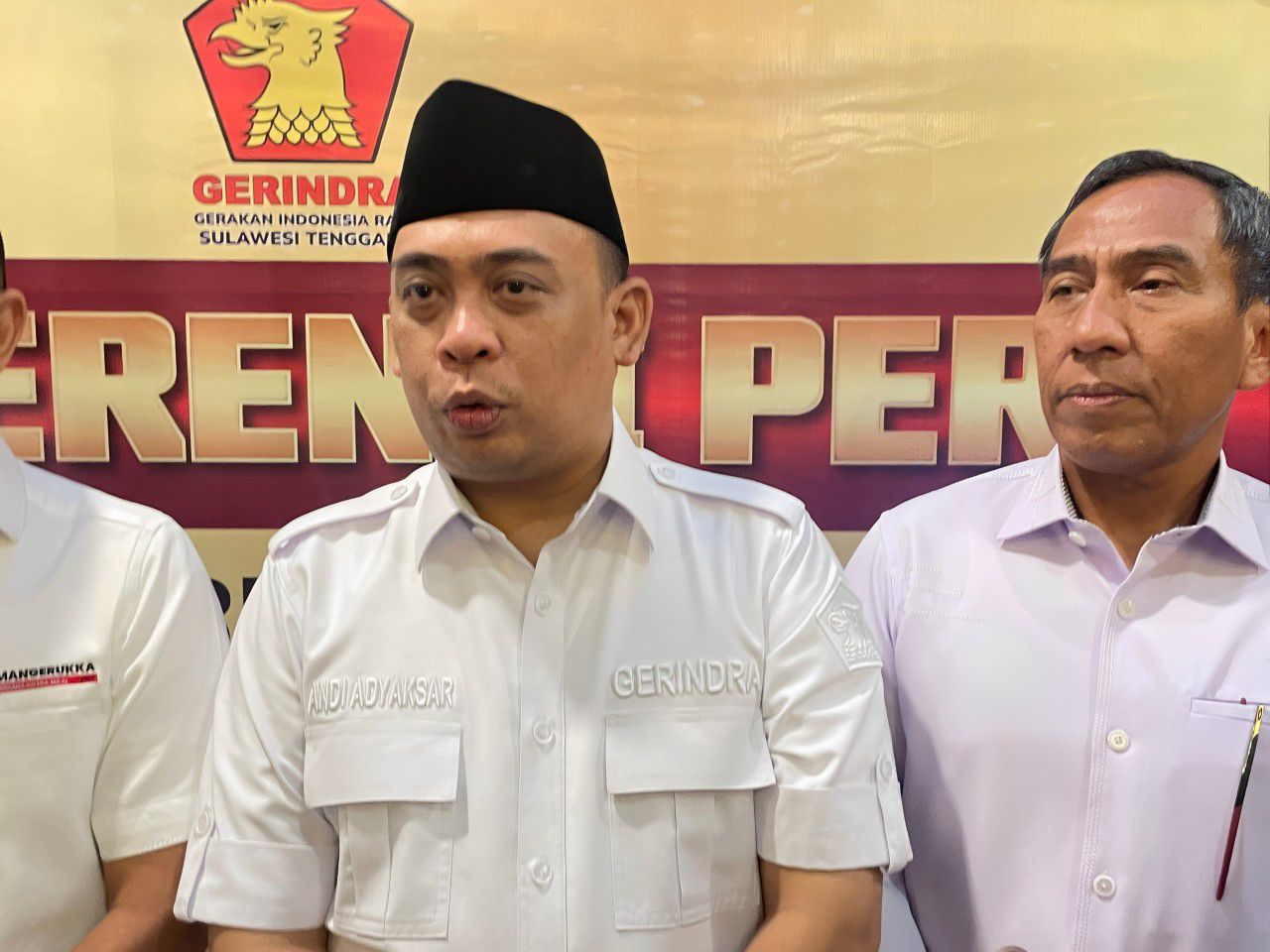 Ketua DPD Gerindra Sultra, Andi Ady Aksar