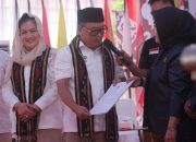 Didukung 5 Parpol, Pasangan Harmin-Dessy Resmi Mendaftar di KPU Konawe